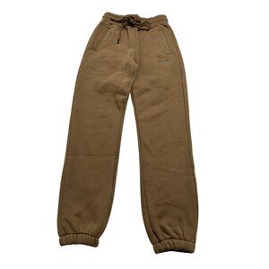 Matte Staple Jogger in Latte
